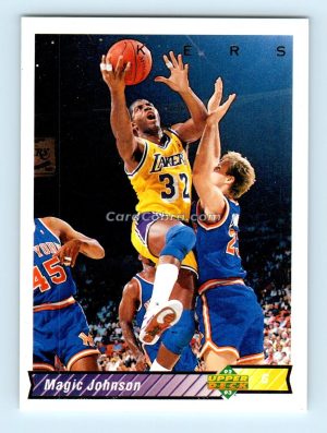 1992 Upper Deck #32A Magic Johnson Los Angeles Lakers