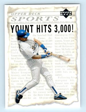 1992 Upper Deck #SP5 Robin Yount/George Brett Milwaukee Brewers/Kansas City Royals