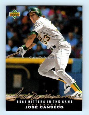 1992 Upper Deck Ted Williams' Best #T3 Jose Canseco Oakland Athletics