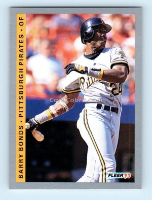 1993 Fleer #112 Barry Bonds Pittsburgh Pirates