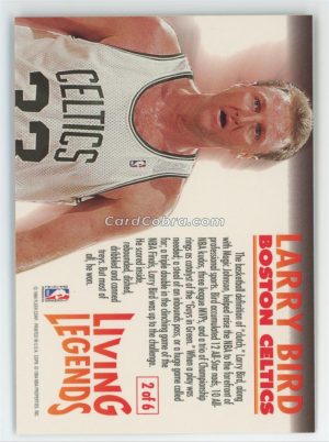 1993 Fleer Living Legends #2 Larry Bird Boston Celtics