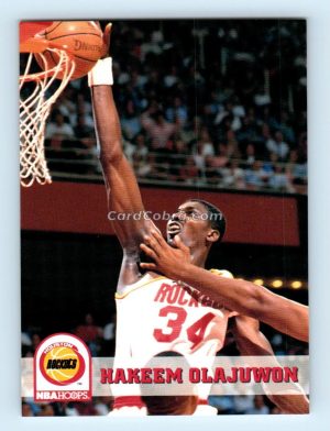 1993 Hoops #81 Hakeem Olajuwon Houston Rockets