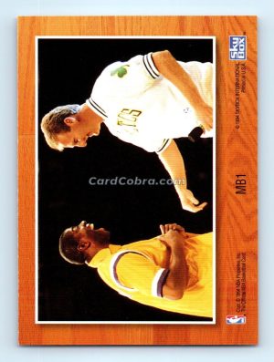 1993 Hoops #MB1 Magic Johnson/Larry Bird Boston Celtics/Los Angeles Lakers