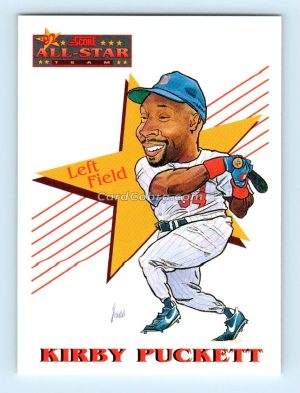 1993 Score #505 Kirby Puckett Minnesota Twins