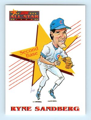 1993 Score #530 Ryne Sandberg Chicago Cubs