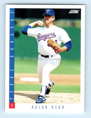 1993 Score #59 Nolan Ryan Texas Rangers