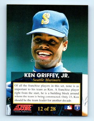 1993 Score The Franchise #12 Ken Griffey Jr. Seattle Mariners