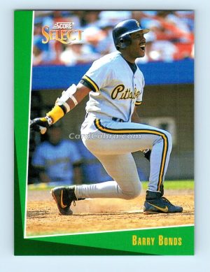 1993 Select #1 Barry Bonds Pittsburgh Pirates