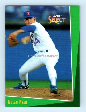 1993 Select #90 Nolan Ryan Texas Rangers