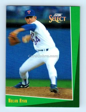 1993 Select #90 Nolan Ryan Texas Rangers