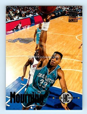 1993 Stadium Club Members Only #176 Alonzo Mourning Charlotte Hornets