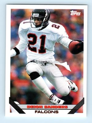 1993 Topps #254 Deion Sanders Atlanta Falcons