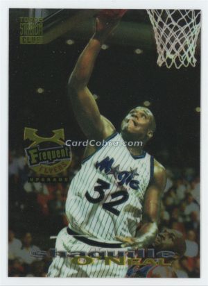 1993 Topps Stadium Club Frequent Flyers Upgrade #358 Shaquille O'Neal Orlando Magic