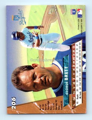 1993 Ultra #206 George Brett Kansas City Royals