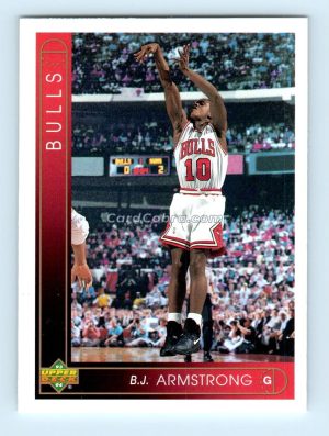 1993 Upper Deck #257 B.J. Armstrong Chicago Bulls