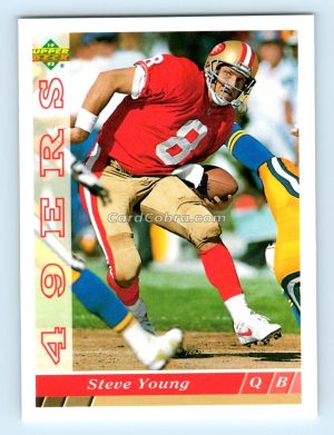 1993 Upper Deck #358 Steve Young San Francisco 49ers