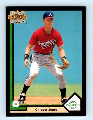 1993 Upper Deck 5th Anniversary #A11 Chipper Jones Atlanta Braves