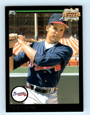 1993 Upper Deck 5th Anniversary #A7 David Justice Atlanta Braves