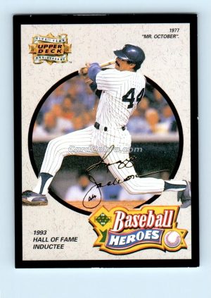 1993 Upper Deck 5th Anniversary #A9 Reggie Jackson New York Yankees