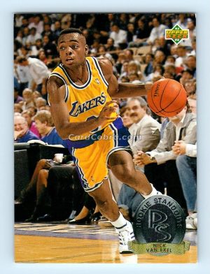 1993 Upper Deck Rookie Standouts #RS15 Nick Van Exel Los Angeles Lakers