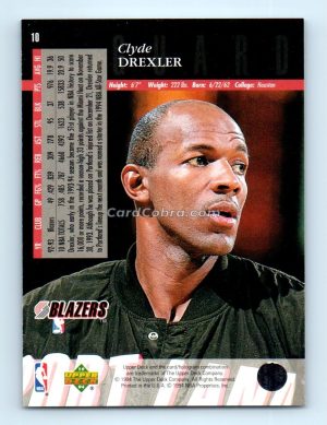 1993 Upper Deck Special Edition #10 Clyde Drexler Portland Trail Blazers