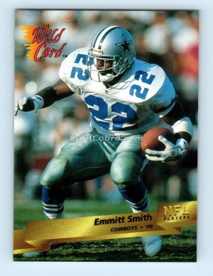 1993 Wild Card #87 Emmitt Smith Dallas Cowboys