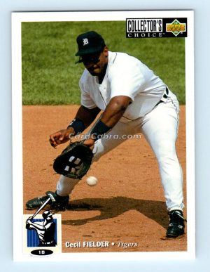 1994 Collector's Choice #100 Cecil Fielder Detroit Tigers