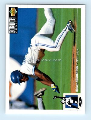 1994 Collector's Choice #131 Rickey Henderson Toronto Blue Jays