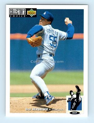 1994 Collector's Choice #135 Orel Hershiser Los Angeles Dodgers