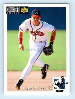 1994 Collector's Choice #152 Chipper Jones Atlanta Braves