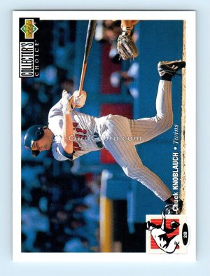 1994 Collector's Choice #166 Chuck Knoblauch Minnesota Twins