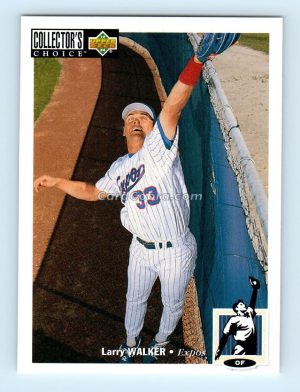 1994 Collector's Choice #286 Larry Walker Montreal Expos