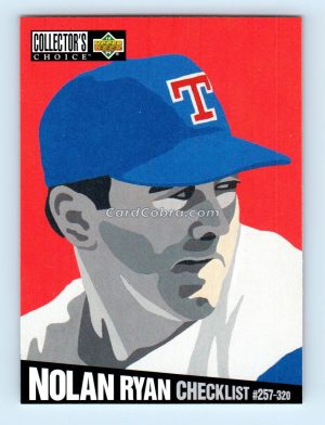 1994 Collector's Choice #320 Nolan Ryan Texas Rangers