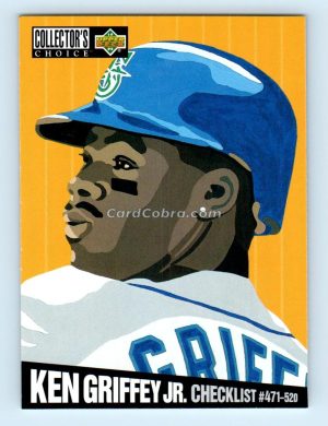 1994 Collector's Choice #324 Ken Griffey Jr. Seattle Mariners