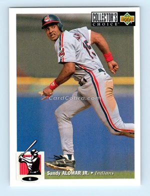 1994 Collector's Choice #34 Sandy Alomar Jr. Cleveland Indians