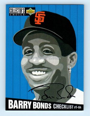 1994 Collector's Choice Silver Signature #316 Barry Bonds San Francisco Giants