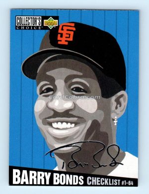 1994 Collector's Choice Silver Signature #316 Barry Bonds San Francisco Giants