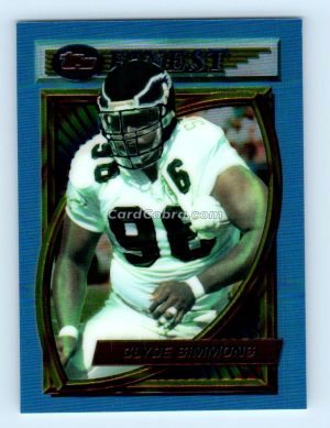 1994 Finest #103 Clyde Simmons Philadelphia Eagles