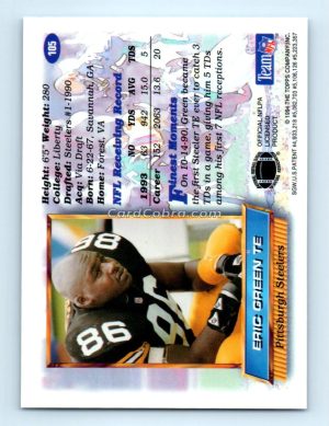 1994 Finest #105 Eric Green Pittsburgh Steelers