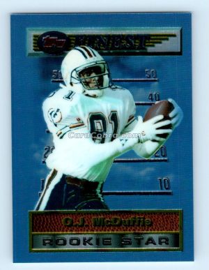 1994 Finest #115 O.J. McDuffie Miami Dolphins Rookie Card