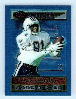 1994 Finest #115 O.J. McDuffie Miami Dolphins Rookie Card