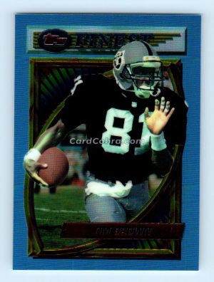 1994 Finest #116 Tim Brown Los Angeles Raiders