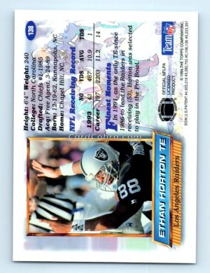 1994 Finest #138 Ethan Horton Los Angeles Raiders