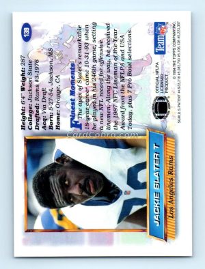 1994 Finest #139 Jackie Slater Los Angeles Rams