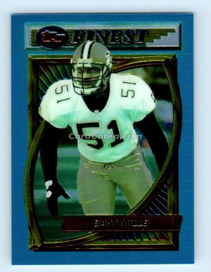 1994 Finest #154 Sam Mills New Orleans Saints