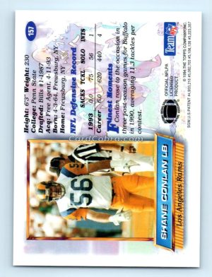 1994 Finest #157 Shane Conlan Los Angeles Rams