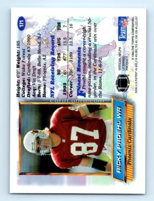 1994 Finest #171 Ricky Proehl Phoenix Cardinals