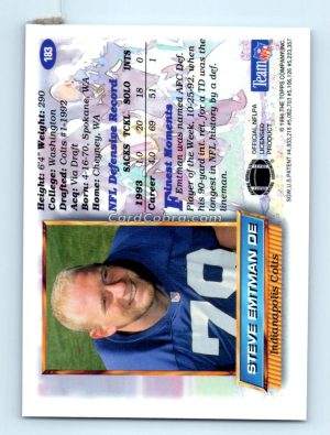 1994 Finest #183 Steve Emtman Indianapolis Colts