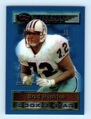 1994 Finest #186 Brad Hopkins Houston Oilers Rookie Card