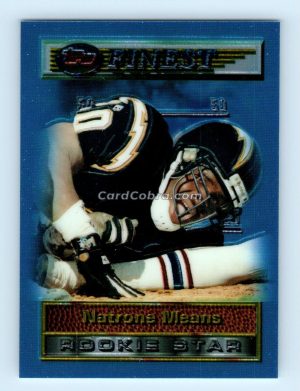 1994 Finest #188 Natrone Means San Diego Chargers Rookie Card